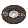 Disco de desbaste profesional ABRAMIL C 36 R de carburo de silicio negro