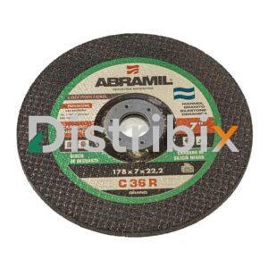 Disco de Desbaste ABRAMIL C 36 R 7 para mármol y granito - Medidas 178 x 7 x 22,2 mm