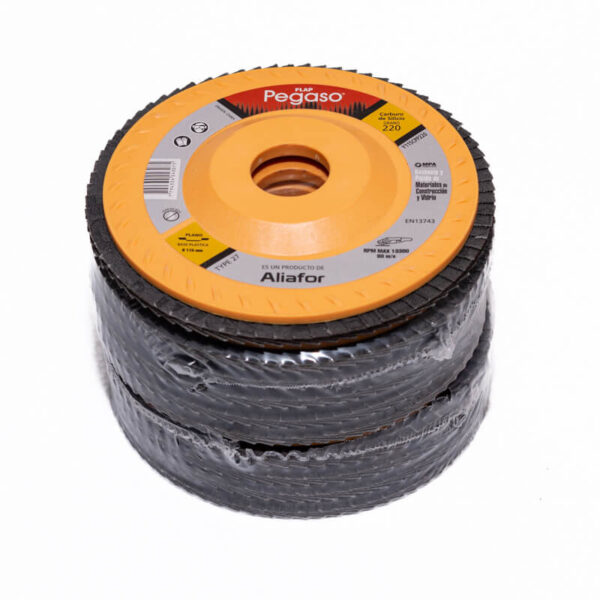 Disco Flap Aliafor 115mm Grano 220