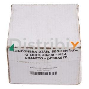 Caja del Disco rinconera diamantado segmentado 100 mm