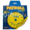 Vista frontal del Disco Corte Diamantado Turbo PYT Patroll 9".