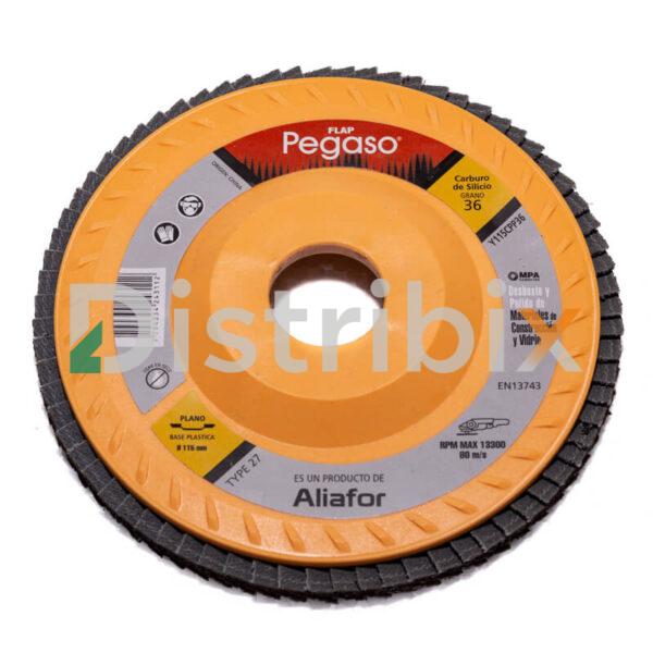 Disco Flap Aliafor 115 mm Grano 36