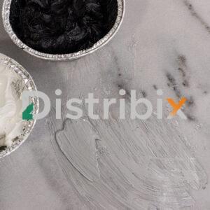 MASTICO MEZCLADO NEGRO Y BLANCO CREAN GRIS PARA PLACAS SINTERIZADAS