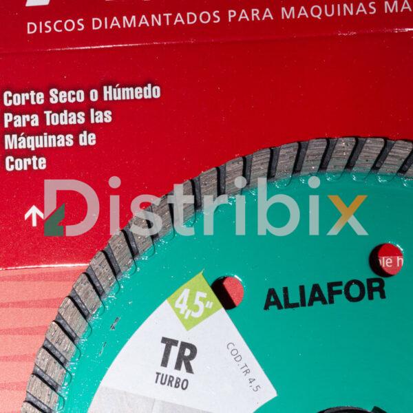 Disco Aliafor Turbo 115 mm de corte en mármol, piedra y granito