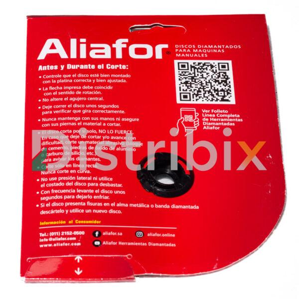 Disco de corte Aliafor TR Turbo para herramientas portátiles