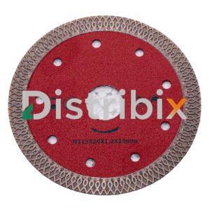 Disco Corte 115x20mm Porcelanato vista frontal.
