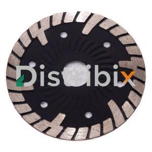 Parte trasera del Disco Corte Diamantado MEGA DIAMOND 115 mm.