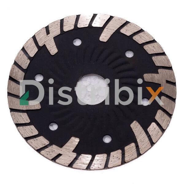 Parte trasera del Disco Corte Diamantado MEGA DIAMOND 115 mm.