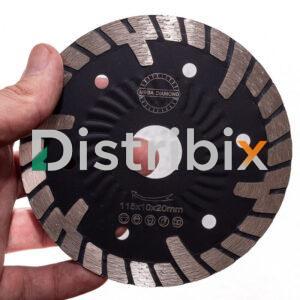 Disco Corte Diamantado MEGA DIAMOND 115 mm en Mano
