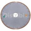 Parte trasera del Disco Diamantado Silencioso MEGADIAMOND 350 mm.