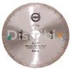 Vista frontal del Disco Silencioso Diamantado MEGADIAMOND 350 mm.