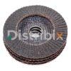 Parte trasera del Disco Flap NORTON CLASSIC 115 mm.