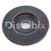 Vista trasera del Disco Flap NORTON 115 mm