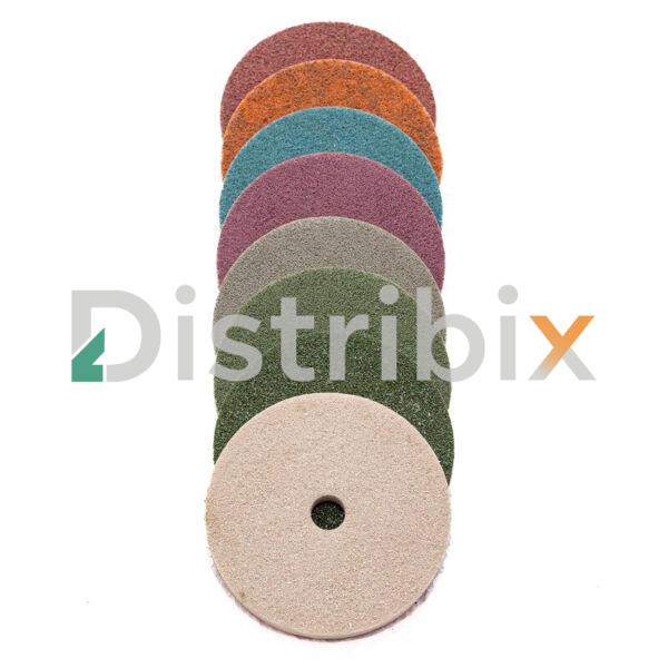 Parte trasera del Pad Esponja 8 Pasos para Pulir 115 mm
