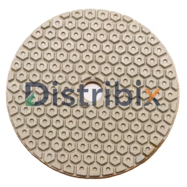 Disco diamantado seco 5 pasos – Vista trasera