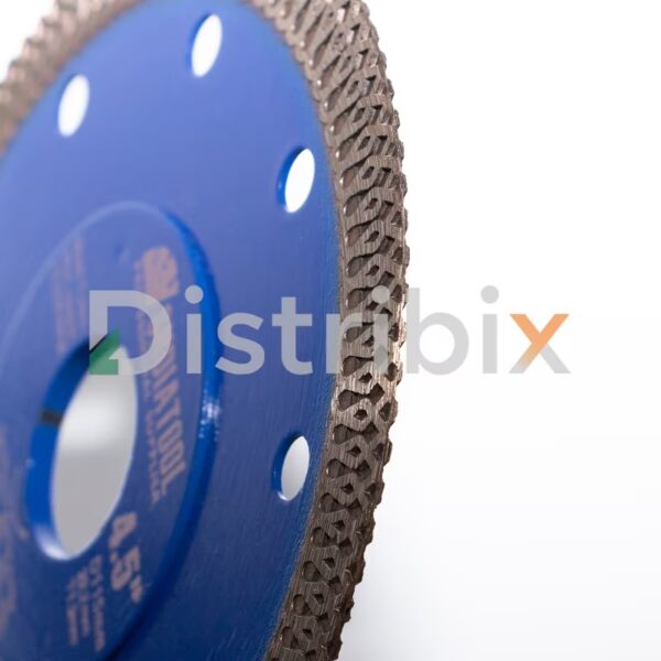 Disco para cortar Porcelanato, Dekton y neolith 115 x 22.2 x 1.2mm - Alma Reforzada